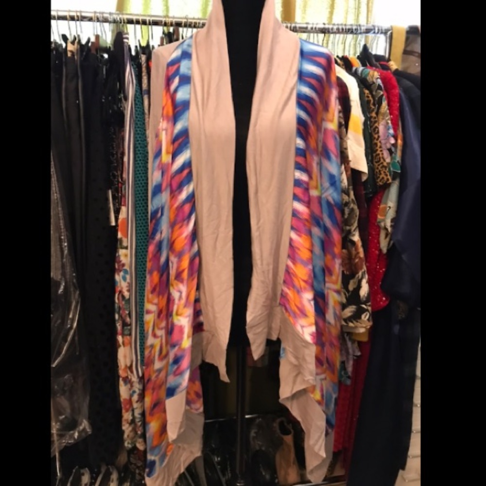 VERTIGO flowy long sleeve cardigan
